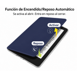 Funda Kindle Paperwhite 12th Transparente Tapa Azul