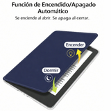 Funda Kindle Paperwhite 12th Transparente Tapa Azul