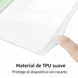 Funda Kindle Paperwhite 12th Transparente Tapa Verde Mernta