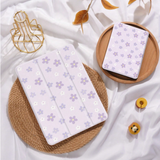 Funda Kindle Basic 2024 - 11va Gen diseño FLORES MORADAS