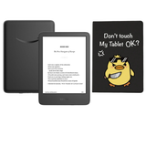 Kindle Básico 2024 Negro + Funda con Diseño Don´T Touch Me