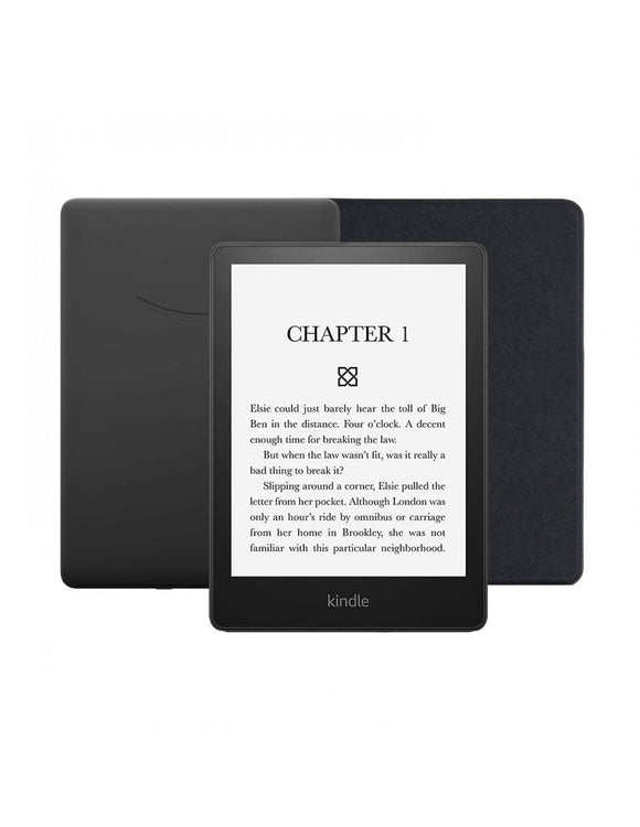 E-reader New Kindle Paperwhite Waterproof 2021 8GB Negro + Funda Color: Negro