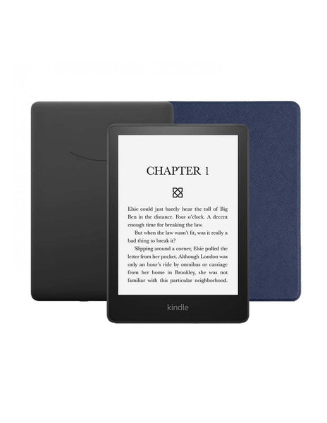 Kindle Paperwhite Waterproof 2021 8GB Negro + Funda Color: Azul